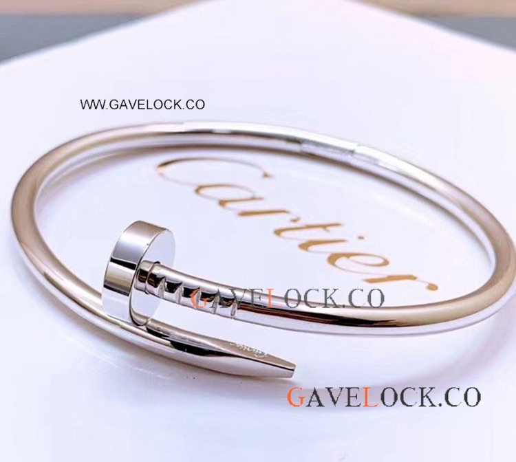 Silver Cartier Juste Un Clou Bracelets - Cartier Nail Jewelry